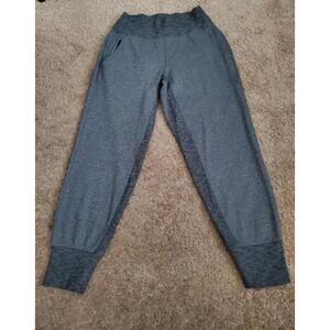 Athleta Gray Venice Jogger Pants Zip Pockets Athletic Athleisure Women's Small